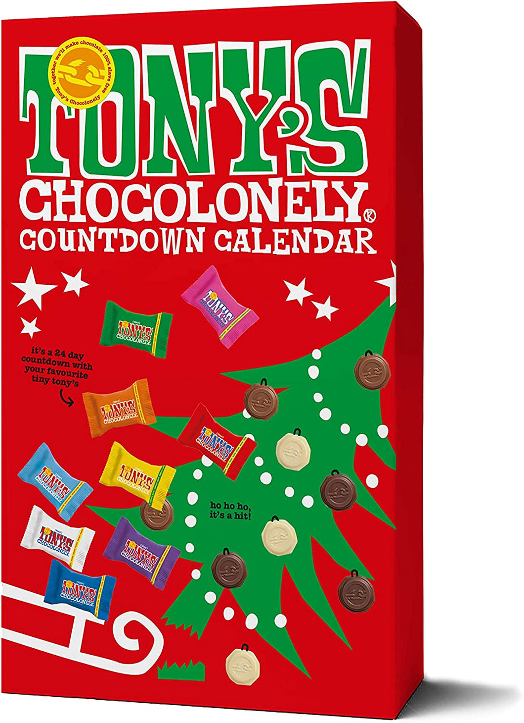 Tony's Chocolonely Countdown Calendar - Life Before Plastic
