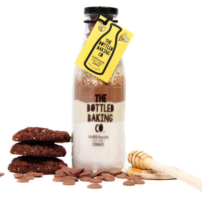 Bottled Baking Co Un-BEE-lievable Choco-Honey Cookie Mix - Life Before Plastik