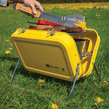 Load image into Gallery viewer, Valiant Portable Folding BBQ - Yellow - Life Before Plastic
