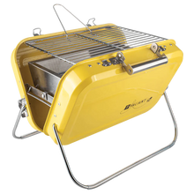 Load image into Gallery viewer, Valiant Portable Folding BBQ - Yellow - Life Before Plastic
