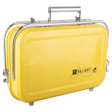 Load image into Gallery viewer, Valiant Portable Folding BBQ - Yellow - Life Before Plastic
