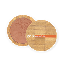 Load image into Gallery viewer, Zao Makeup Compact Blush - Golden Coral - Life Before Plastik
