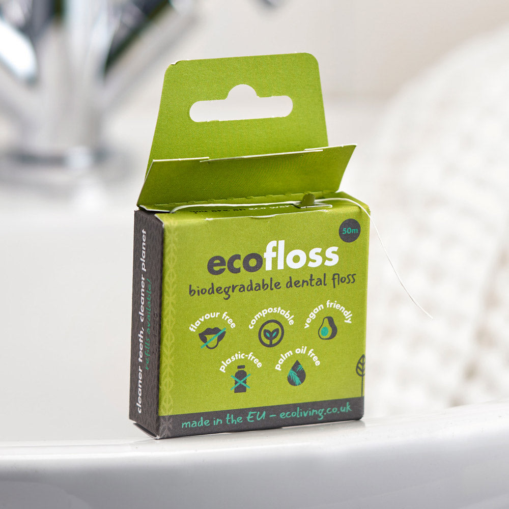 EcoLiving - Eco Floss - Plant-Based Vegan Dental Floss - Life Before Plastic
