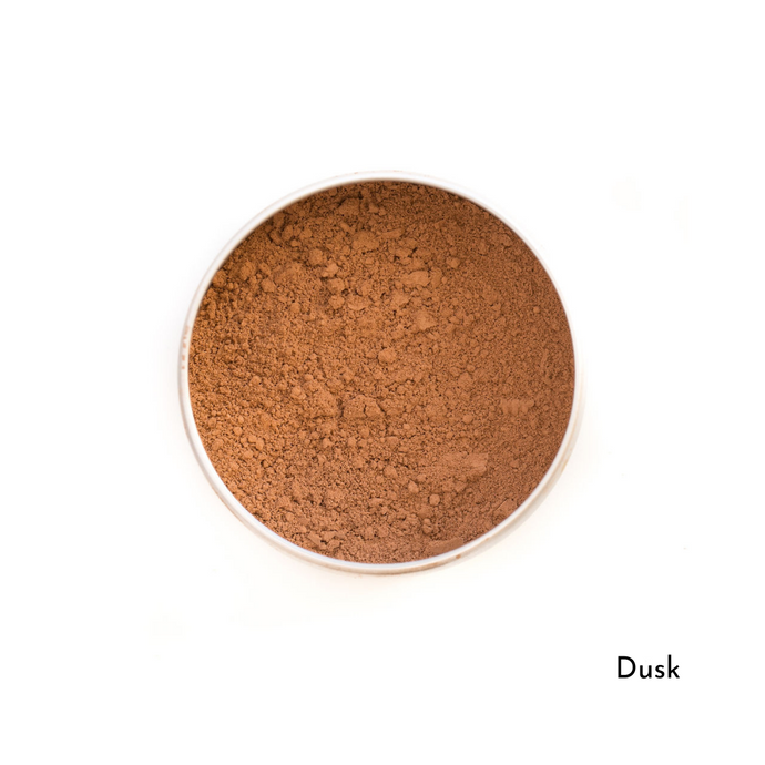 Plastic-Free Foundation - Love The Planet Mineral Foundation - Dusk - Life Before Plastik