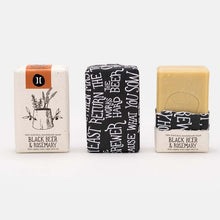 Load image into Gallery viewer, Black Beer &amp; Rosemary Olive Oil Soap &amp; Shampoo Bar
