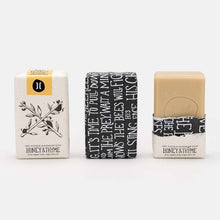 Load image into Gallery viewer, Honey &amp; Thyme Olive Oil Soap &amp; Shampoo Bar | Helleo | Life Before Plastic
